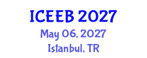 International Conference on Ecology and Environmental Biology (ICEEB) May 06, 2027 - Istanbul, Turkey