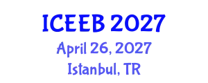 International Conference on Ecology and Environmental Biology (ICEEB) April 26, 2027 - Istanbul, Turkey