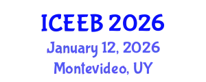 International Conference on Ecology and Environmental Biology (ICEEB) January 12, 2026 - Montevideo, Uruguay