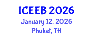 International Conference on Ecology and Environmental Biology (ICEEB) January 12, 2026 - Phuket, Thailand