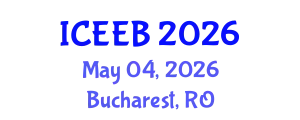 International Conference on Ecology and Environmental Biology (ICEEB) May 04, 2026 - Bucharest, Romania