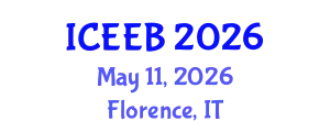 International Conference on Ecology and Environmental Biology (ICEEB) May 11, 2026 - Florence, Italy
