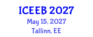 International Conference on Ecology and Environmental Biology (ICEEB) May 15, 2027 - Tallinn, Estonia