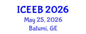 International Conference on Ecology and Environmental Biology (ICEEB) May 25, 2026 - Batumi, Georgia