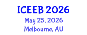 International Conference on Ecology and Environmental Biology (ICEEB) May 25, 2026 - Melbourne, Australia