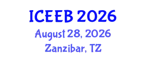International Conference on Ecology and Environmental Biology (ICEEB) August 28, 2026 - Zanzibar, Tanzania