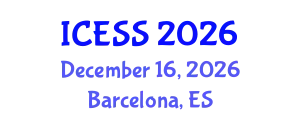 International Conference on Economics and Social Sciences (ICESS) December 16, 2026 - Barcelona, Spain