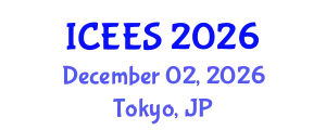 International Conference on Energy and Environmental Sciences (ICEES) December 02, 2026 - Tokyo, Japan