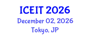 International Conference on Educational and Instructional Technology (ICEIT) December 02, 2026 - Tokyo, Japan