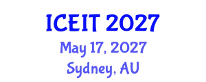 International Conference on Educational and Instructional Technology (ICEIT) May 17, 2027 - Sydney, Australia