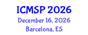 International Conference on Management, Sociology and Psychology (ICMSP) December 16, 2026 - Barcelona, Spain