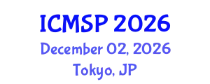 International Conference on Management, Sociology and Psychology (ICMSP) December 02, 2026 - Tokyo, Japan