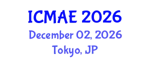 International Conference on Manufacturing and Automotive Engineering (ICMAE) December 02, 2026 - Tokyo, Japan