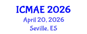 International Conference on Manufacturing and Automotive Engineering (ICMAE) April 20, 2026 - Seville, Spain