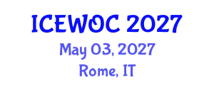 International Conference on Electronics, Wireless and Optical Communications (ICEWOC) May 03, 2027 - Rome, Italy