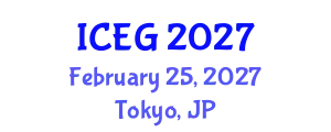 International Conference on Engineering Geology (ICEG) February 25, 2027 - Tokyo, Japan