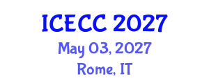International Conference on Environment and Climate Change (ICECC) May 03, 2027 - Rome, Italy