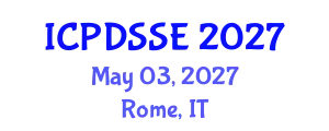 International Conference on Parallel, Distributed Systems and Software Engineering (ICPDSSE) May 03, 2027 - Rome, Italy