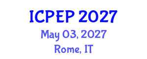 International Conference on Physics and Engineering Physics (ICPEP) May 03, 2027 - Rome, Italy