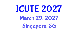 International Conference on Urban and Public Transportation Engineering (ICUTE) March 29, 2027 - Singapore, Singapore