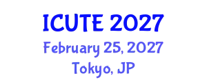 International Conference on Urban and Public Transportation Engineering (ICUTE) February 25, 2027 - Tokyo, Japan