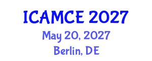 International Conference on Applied Mathematics and Computational Engineering (ICAMCE) May 20, 2027 - Berlin, Germany