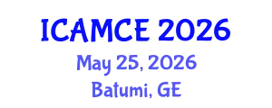 International Conference on Applied Mathematics and Computational Engineering (ICAMCE) May 25, 2026 - Batumi, Georgia