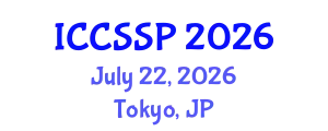 International Conference on Circuits, Systems, and Signal Processing (ICCSSP) July 22, 2026 - Tokyo, Japan