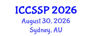 International Conference on Circuits, Systems, and Signal Processing (ICCSSP) August 30, 2026 - Sydney, Australia
