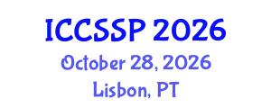 International Conference on Circuits, Systems, and Signal Processing (ICCSSP) October 28, 2026 - Lisbon, Portugal