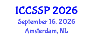 International Conference on Circuits, Systems, and Signal Processing (ICCSSP) September 16, 2026 - Amsterdam, Netherlands