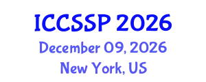 International Conference on Circuits, Systems, and Signal Processing (ICCSSP) December 09, 2026 - New York, United States