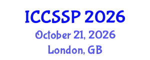 International Conference on Circuits, Systems, and Signal Processing (ICCSSP) October 21, 2026 - London, United Kingdom
