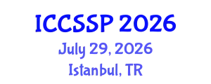 International Conference on Circuits, Systems, and Signal Processing (ICCSSP) July 29, 2026 - Istanbul, Turkey