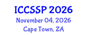 International Conference on Circuits, Systems, and Signal Processing (ICCSSP) November 04, 2026 - Cape Town, South Africa