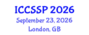 International Conference on Circuits, Systems, and Signal Processing (ICCSSP) September 23, 2026 - London, United Kingdom