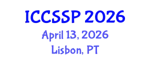 International Conference on Circuits, Systems, and Signal Processing (ICCSSP) April 13, 2026 - Lisbon, Portugal