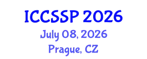 International Conference on Circuits, Systems, and Signal Processing (ICCSSP) July 08, 2026 - Prague, Czechia