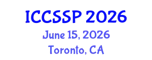 International Conference on Circuits, Systems, and Signal Processing (ICCSSP) June 15, 2026 - Toronto, Canada