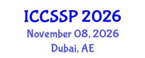International Conference on Circuits, Systems, and Signal Processing (ICCSSP) November 08, 2026 - Dubai, United Arab Emirates