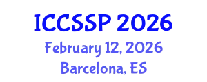 International Conference on Circuits, Systems, and Signal Processing (ICCSSP) February 12, 2026 - Barcelona, Spain
