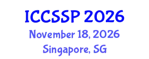 International Conference on Circuits, Systems, and Signal Processing (ICCSSP) November 18, 2026 - Singapore, Singapore
