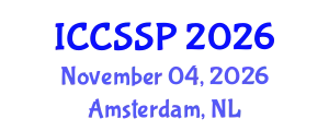 International Conference on Circuits, Systems, and Signal Processing (ICCSSP) November 04, 2026 - Amsterdam, Netherlands