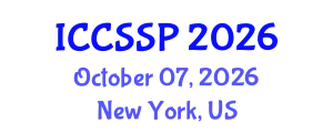 International Conference on Circuits, Systems, and Signal Processing (ICCSSP) October 07, 2026 - New York, United States