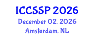 International Conference on Circuits, Systems, and Signal Processing (ICCSSP) December 02, 2026 - Amsterdam, Netherlands