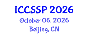 International Conference on Circuits, Systems, and Signal Processing (ICCSSP) October 06, 2026 - Beijing, China