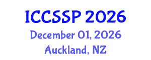 International Conference on Circuits, Systems, and Signal Processing (ICCSSP) December 01, 2026 - Auckland, New Zealand