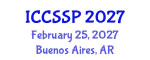 International Conference on Circuits, Systems, and Signal Processing (ICCSSP) February 25, 2027 - Buenos Aires, Argentina
