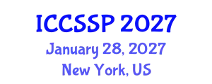 International Conference on Circuits, Systems, and Signal Processing (ICCSSP) January 28, 2027 - New York, United States