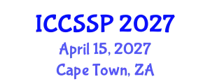 International Conference on Circuits, Systems, and Signal Processing (ICCSSP) April 15, 2027 - Cape Town, South Africa